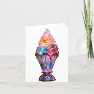 Cosmic Sundae Thank You Card