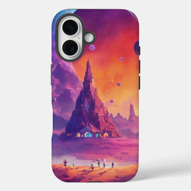 Cosmic Sunset" Case-Mate iPhone Case (Back)