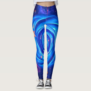 Cosmic Swirl Leggings Galactic Vibes & Comfort