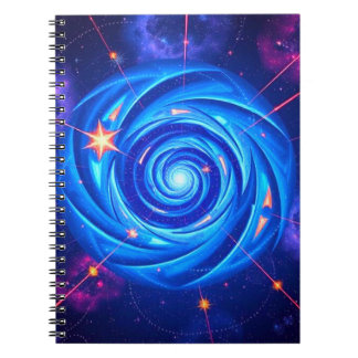 Cosmic Swirl Notebook | Write Among the Stars