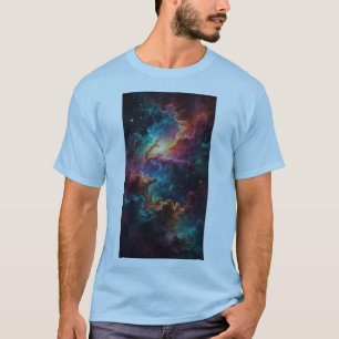 Cosmic Swirl T-Shirt Design