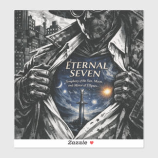 Cosmic Sword Fantasy Vinyl Sticker