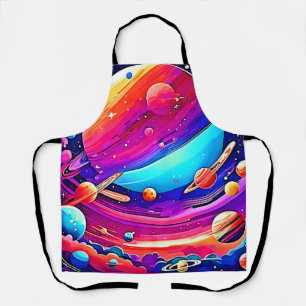 Cosmic Symphony Artwork Apron