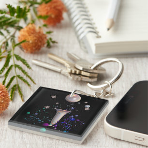 Cosmic Symphony Key Ring