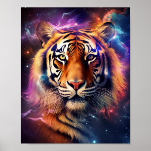 Cosmic Tiger Poster