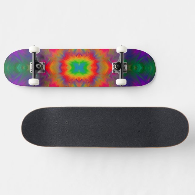 Cosmic Tornado Psyko-Daizie Skateboard (Horz)