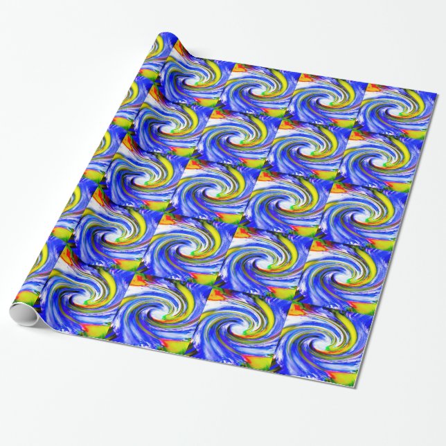 Cosmic travel wrapping paper (Unrolled)