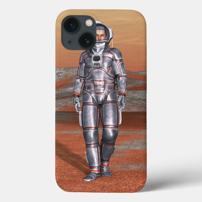 Cosmic Traveller Surreal Planet Landscape Art Case-Mate iPhone Case (Back)