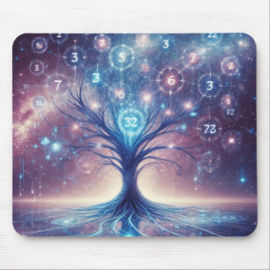 Cosmic Tree of Life Mouse Pad