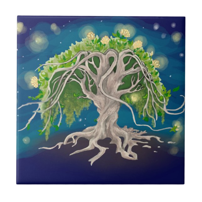 Cosmic Tree~tile Tile (Front)