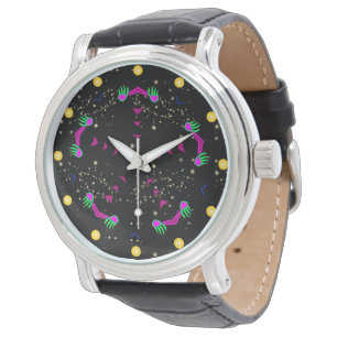 Cosmic Tribal Bear Spirit Protection Watch