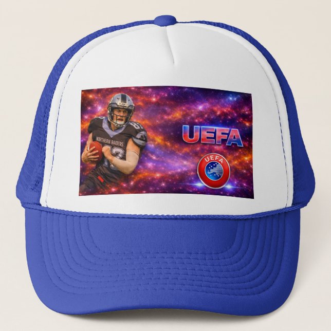 Cosmic UEFA Trucker Hat (Front)