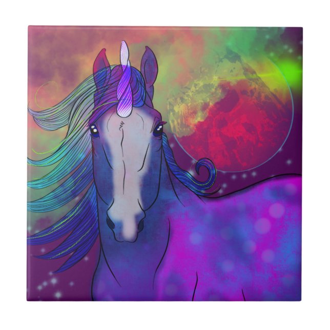 Cosmic Unicorn 5 Tile (Front)