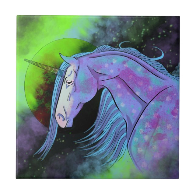 Cosmic Unicorn 6 Tile (Front)