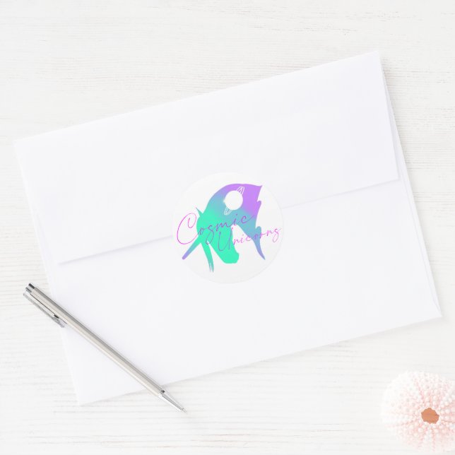 Cosmic Unicorn Official Stickers (Envelope)