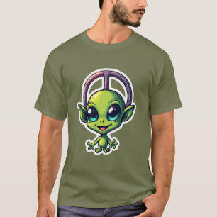 Cosmic Vibes – Funky Alien Tee Collection