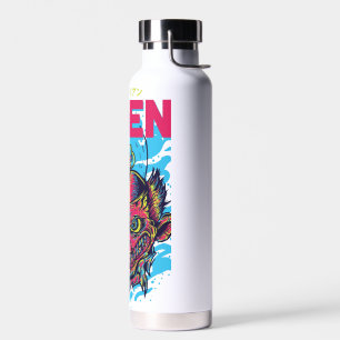 Cosmic Visitor : The Alien Design Water Bottle