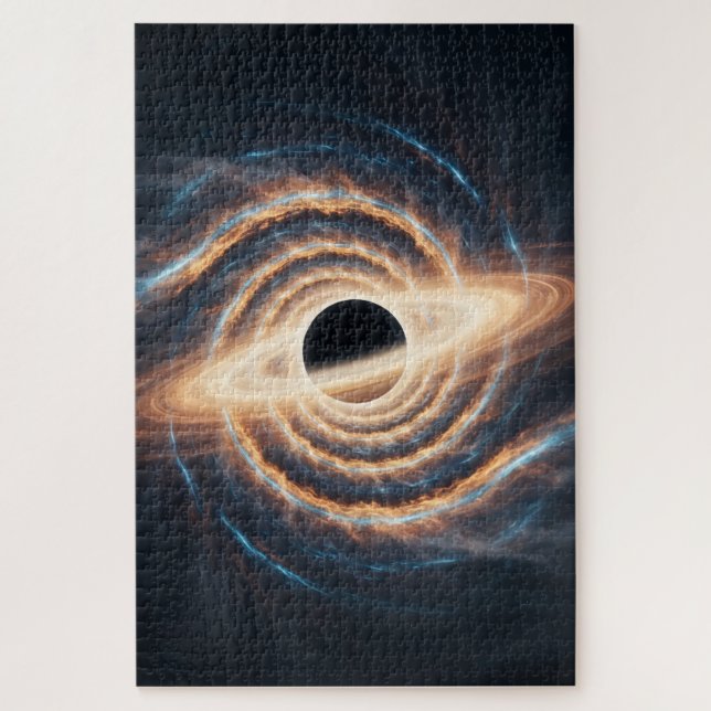 “Cosmic Vortex Black Hole Puzzle – 1014 Pieces |  (Vertical)