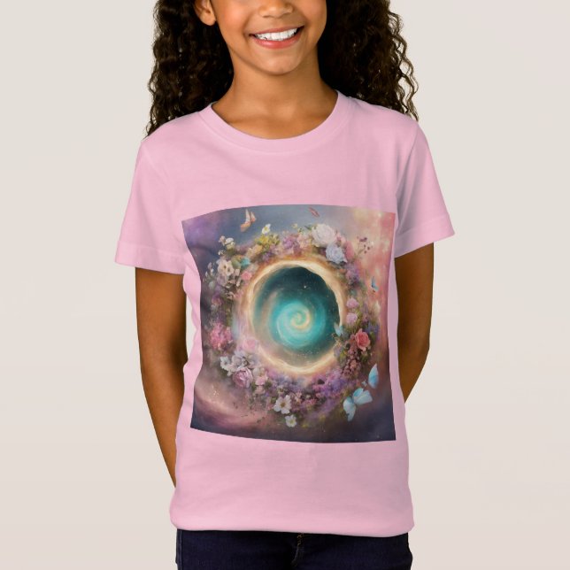 Cosmic Vortex  Gravity-Inspired T-Shirt Design (Front)
