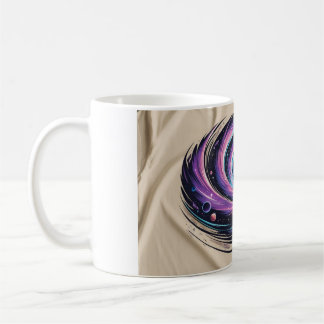 Cosmic Vortex: Gravity's Embrace Coffee Mug