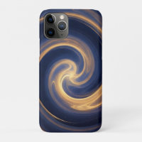 Cosmic Vortex of Golden Light