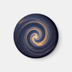Cosmic Vortex of Golden Light Magnet