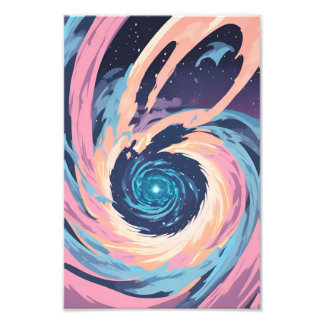 Cosmic Vortex Photo Print