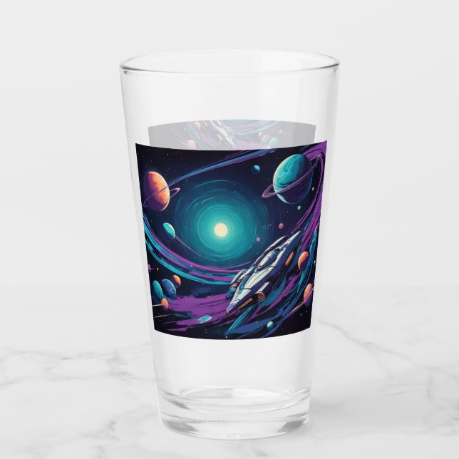 Cosmic Voyage Glass (Front)