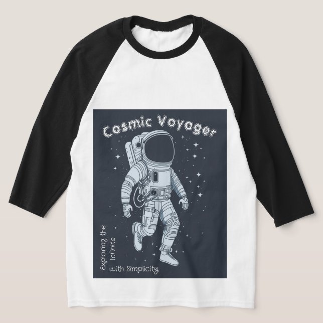 Cosmic Voyager  T-Shirt (Laydown)