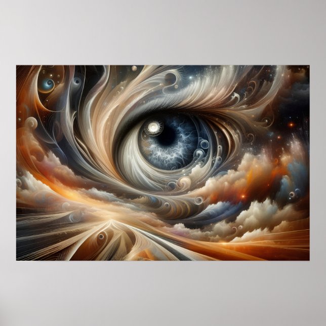 Cosmic Watcher Poster (Front)