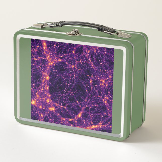 Cosmic Web Metal Lunch Box (Front)