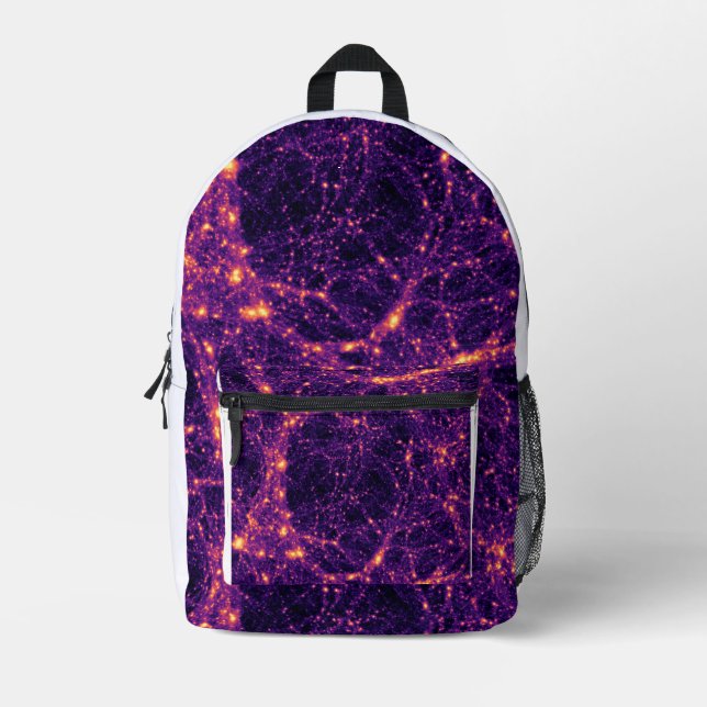 Cosmic Web Printed Backpack (Front)