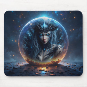 Cosmic Witch – Born from the Star Sphere. Mouse Pad