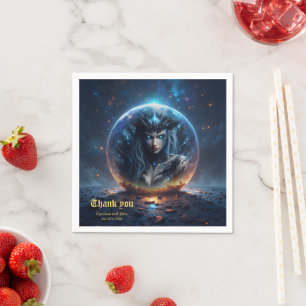Cosmic Witch – Born from the Star Sphere. Napkin