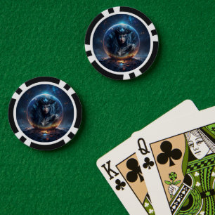 Cosmic Witch – Born from the Star Sphere. Poker Chips