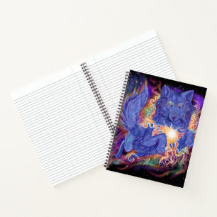 Cosmic Wolf Notebook