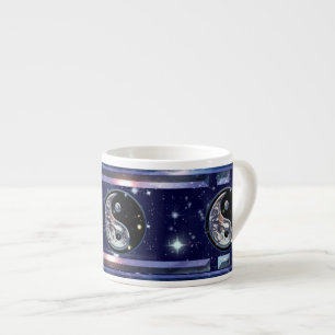 Cosmic Yin Yang Espresso Cup