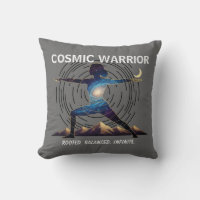 Cosmic Yoga Warrior | Galaxy Body Pose