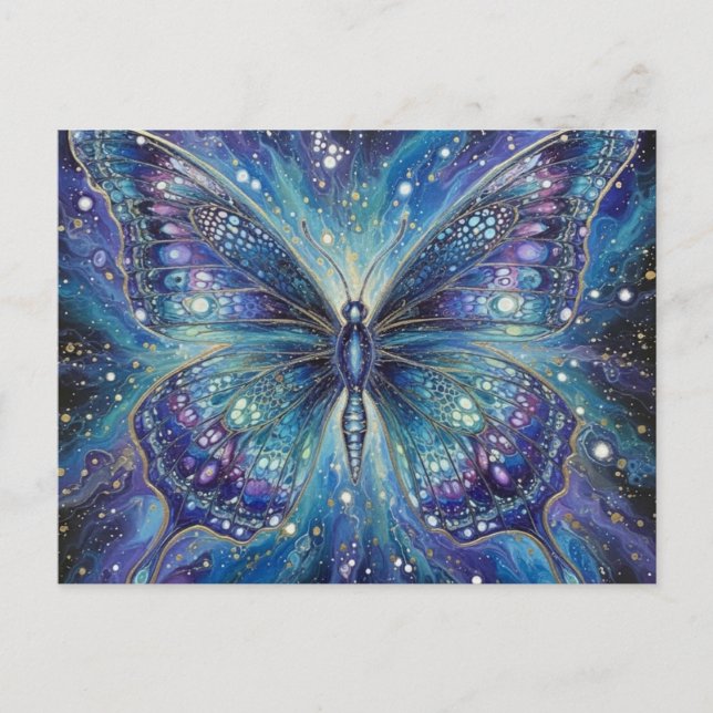 CosmicButterFlyFantasy Postcard (Front)
