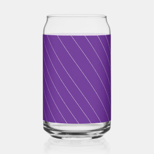 CosmicPlum White Can Glass
