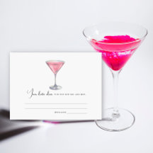 Cosmo cocktail Bridal shower Date night ideas