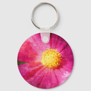 Cosmo Flower Key Ring