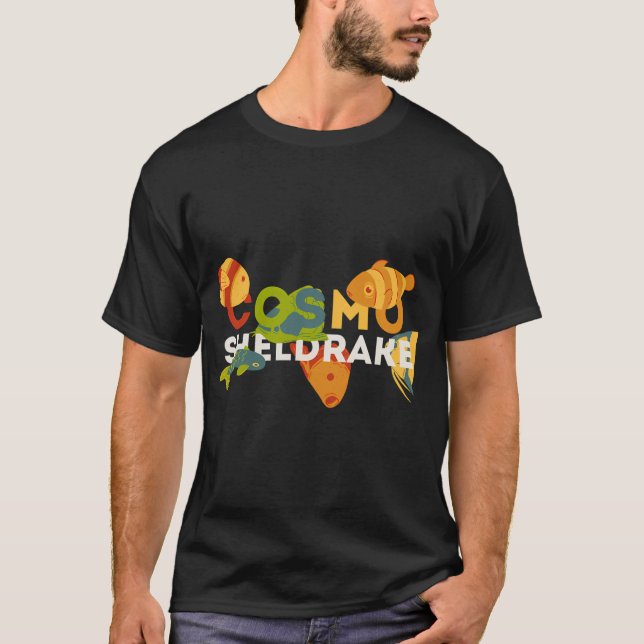 Cosmo Sheldrake and Fish T-Shirt (Front)