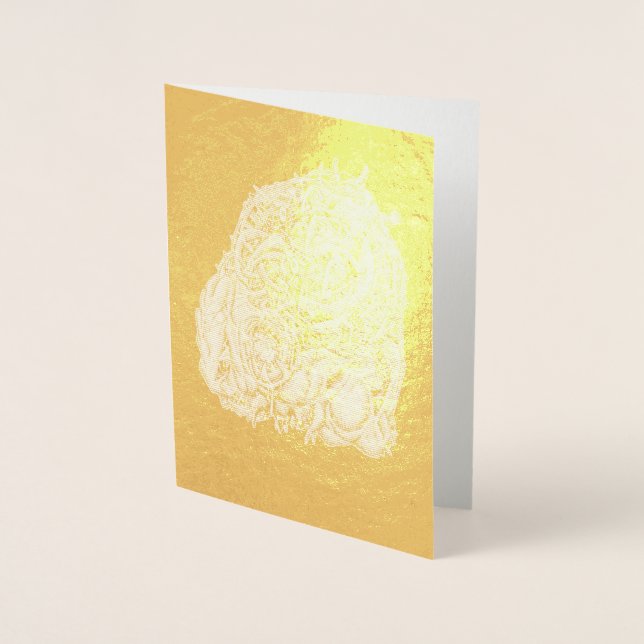 Cosmographic Head by Brian Benson Foil Card (Front)