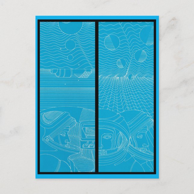 Cosmonaut One Postcard (Front)