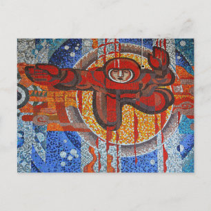 Cosmonaut Postcard