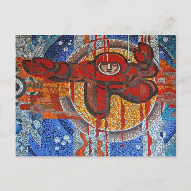 Cosmonaut Postcard (Front)