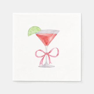 Cosmopolitan Cocktail Napkin