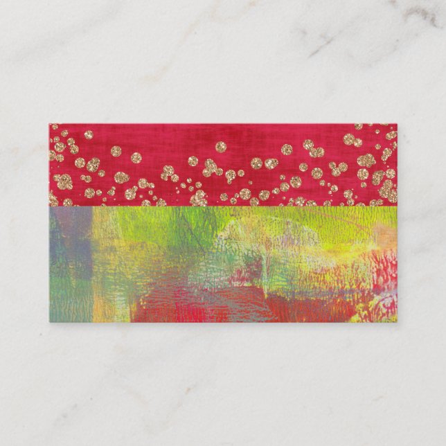 Cosmopolitan Glamour Business Card (Front)