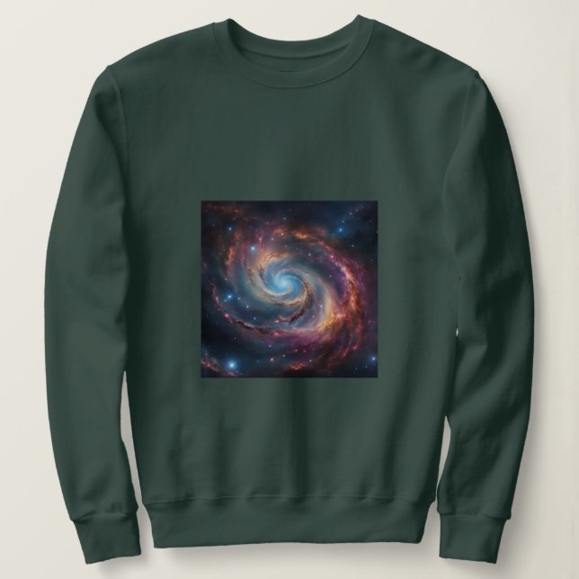 cosmos and planet sweatshirt  (Design Front)